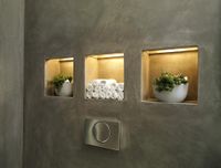 Wand WC mit Beleuchtung
